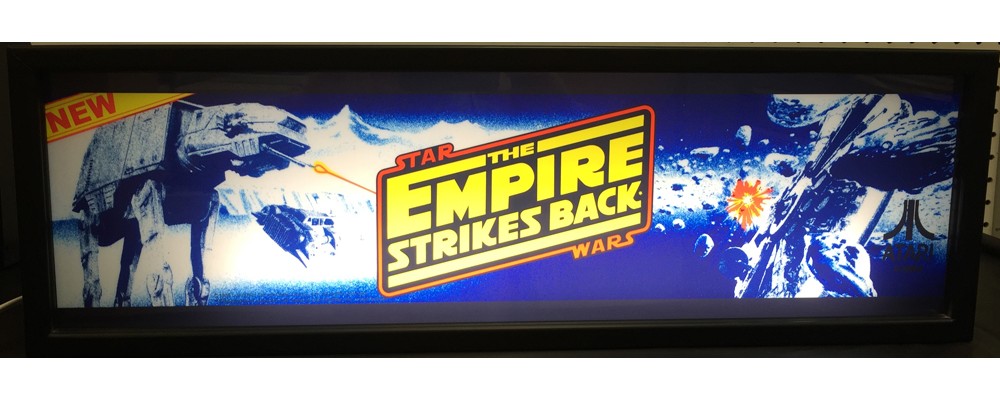 Star Wars The Empire Strikes Back Arcade Marquee - Lightbox - Atari